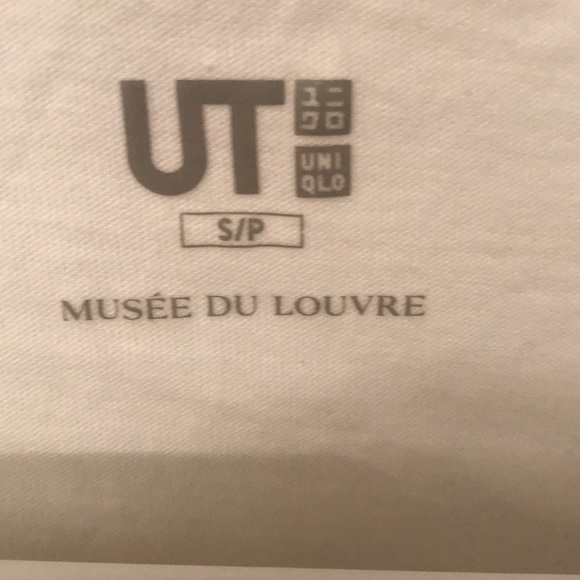 Mona Lisa Uniqlo Louvre Edition White 100% Cotton Tshirt Awesome 😎 - Picture 3 of 7